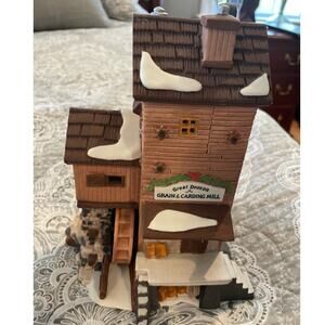 Dept 56 Dickens Village Series - Great Denton Mill #58122 - EUC w/ Box